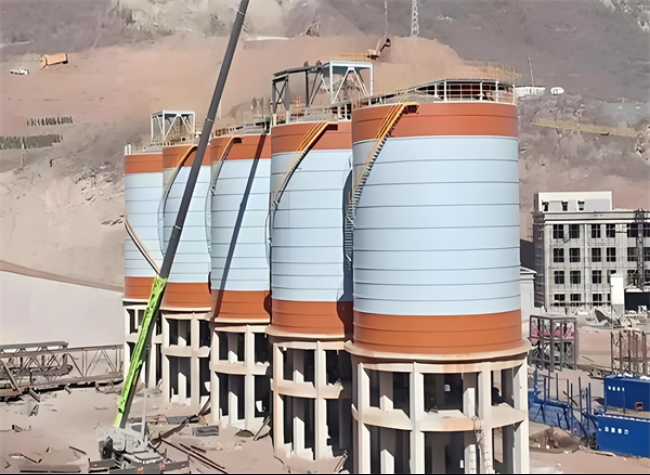 陇川高架钢板仓