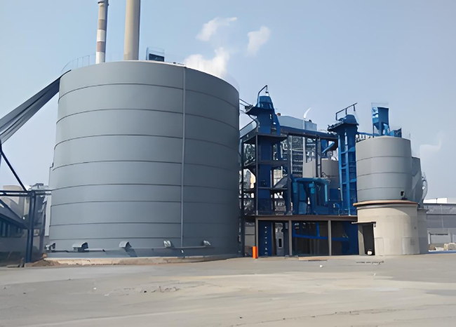 陇川1万吨钢板仓